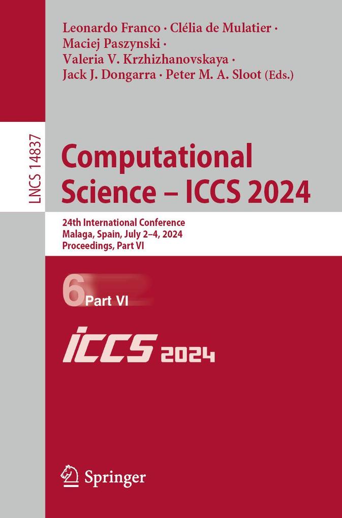 Produktbild: Computational Science - ICCS 2024