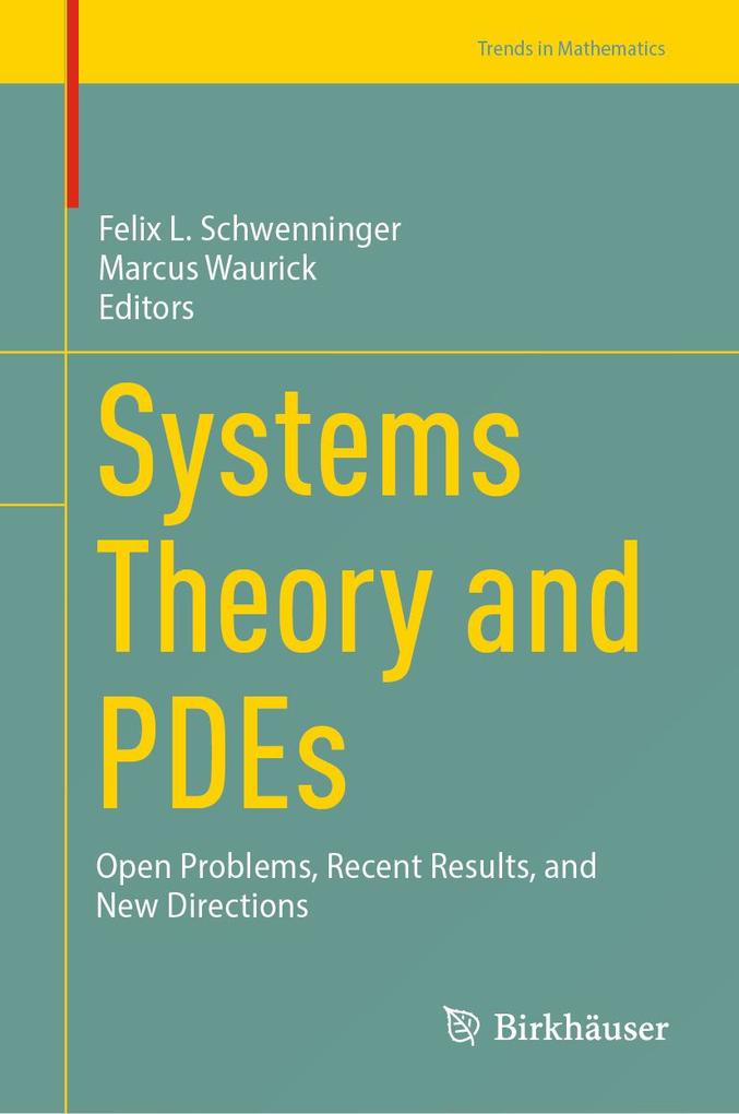 Produktbild: Systems Theory and PDEs