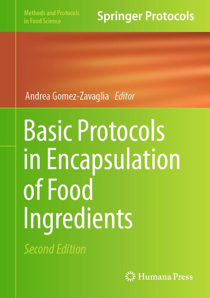 Produktbild: Basic Protocols in Encapsulation of Food Ingredients