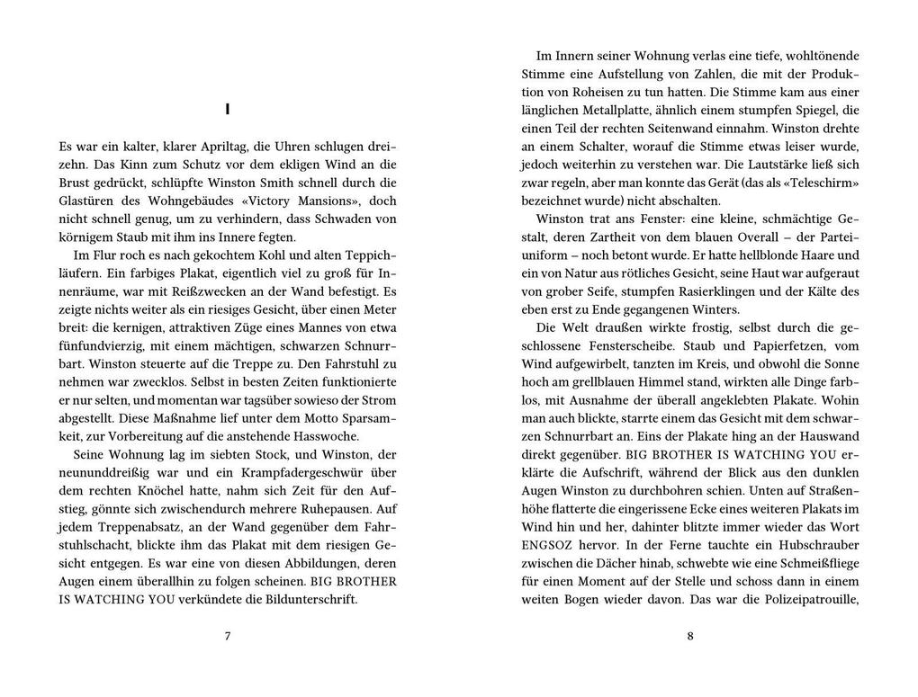 Weitere Ansicht: 1984 | George Orwell