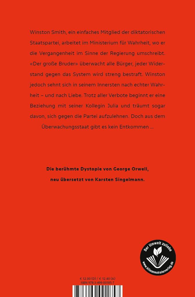 Weitere Ansicht: 1984 | George Orwell