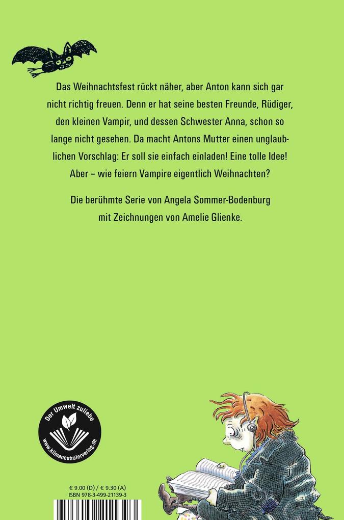 Weitere Ansicht: Der kleine Vampir feiert Weihnachten | Angela Sommer-Bodenburg
