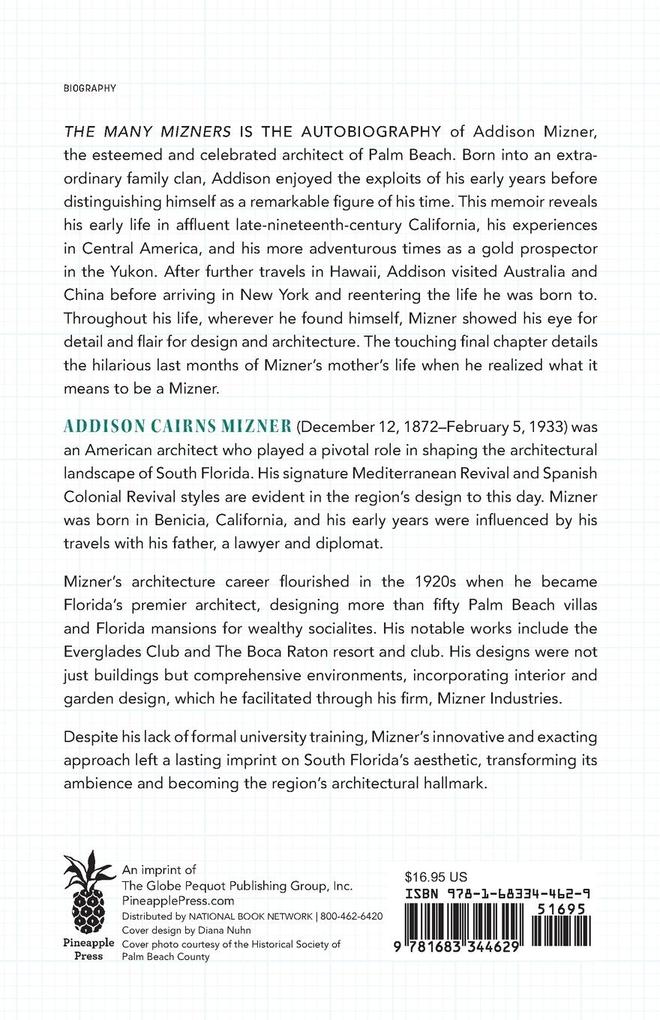 Weitere Ansicht: The Many Mizners: An Autobiography | Addison Mizner