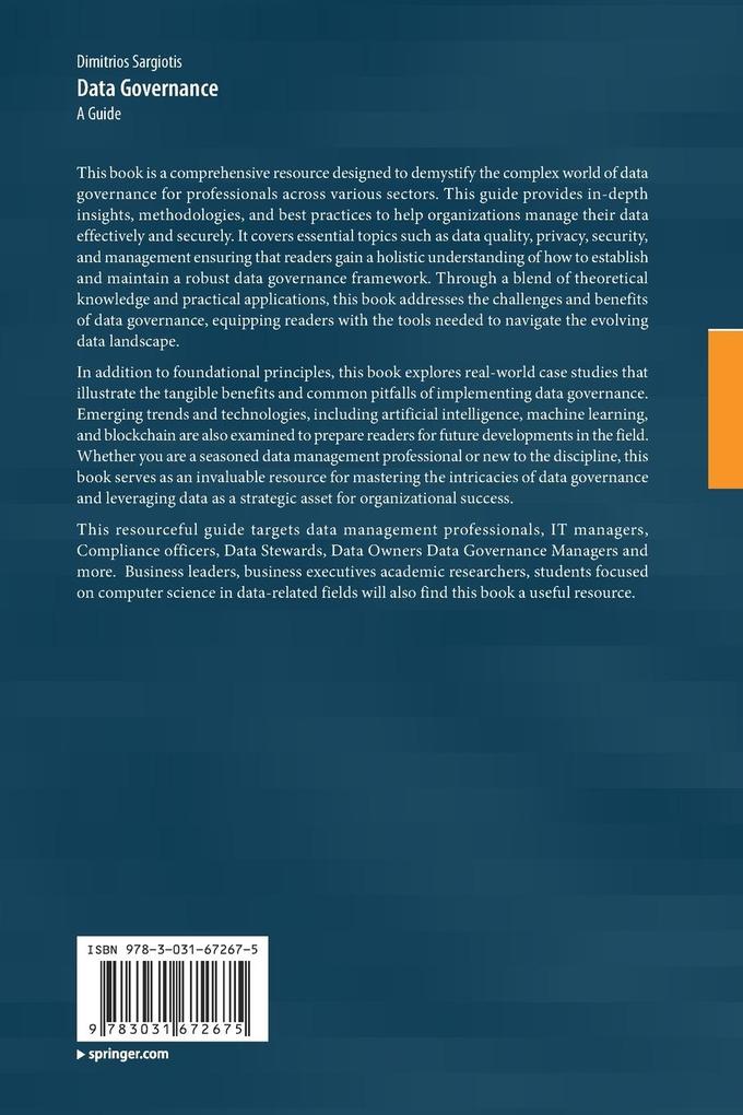 Weitere Ansicht: Data Governance | Dimitrios Sargiotis