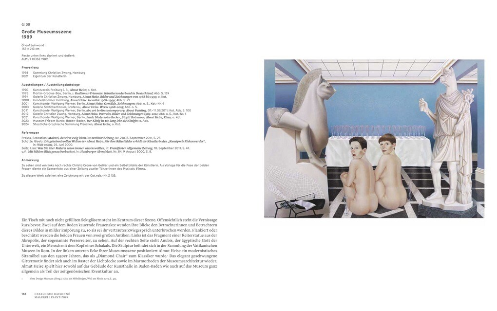 Weitere Ansicht: Catalogue Raisonné Malerei & Zeichnungen/Radierungen | Almut Heise
