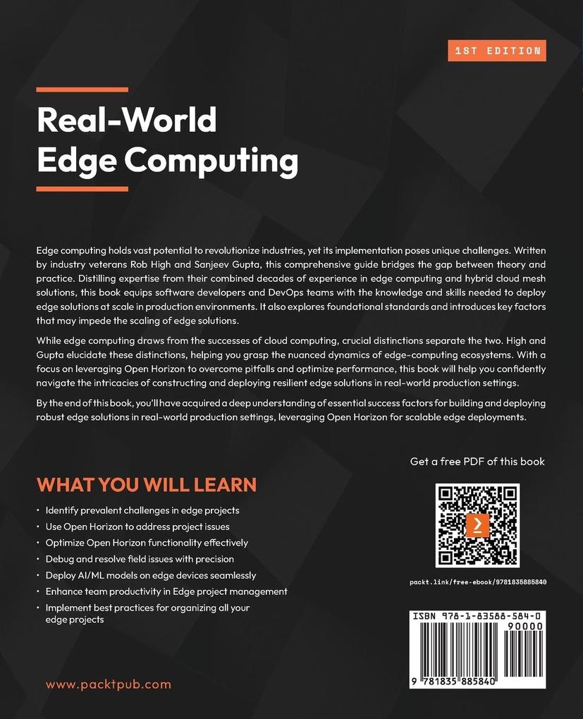Weitere Ansicht: Real-World Edge Computing | Robert High, Sanjeev Gupta