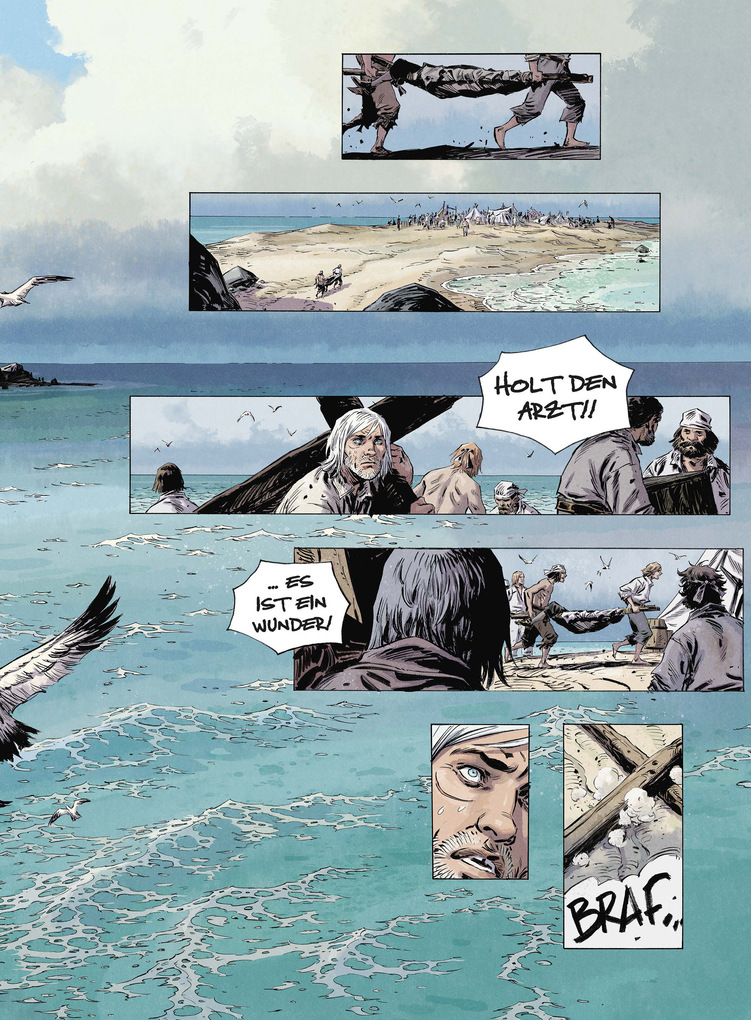 Weitere Ansicht: 1629, oder die erschreckende Geschichte der Schiffbrüchigen der Jakarta. Band 2 (limitierte Vorzugsausgabe) | Xavier Dorison