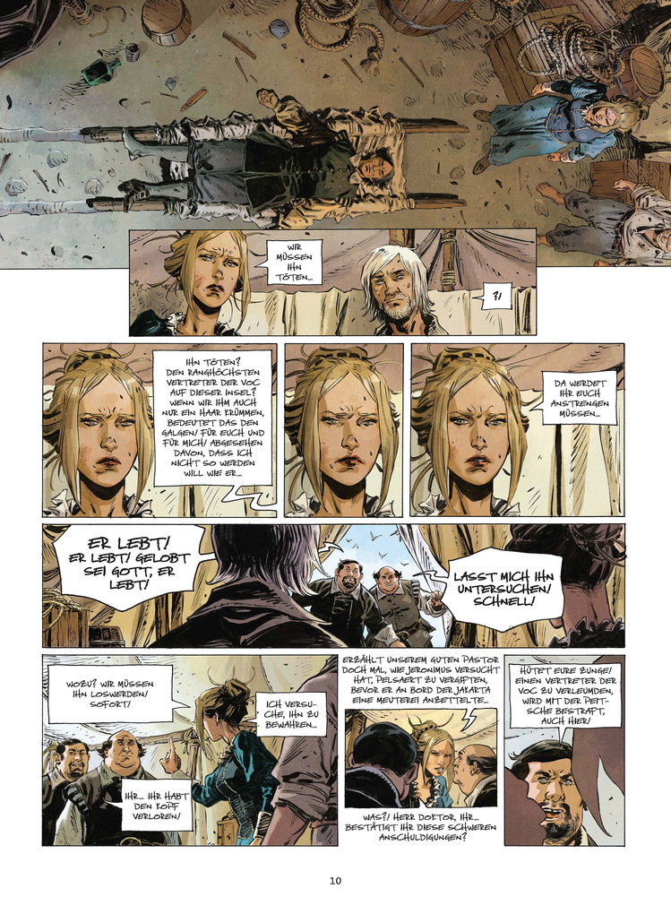 Weitere Ansicht: 1629, oder die erschreckende Geschichte der Schiffbrüchigen der Jakarta. Band 2 (limitierte Vorzugsausgabe) | Xavier Dorison