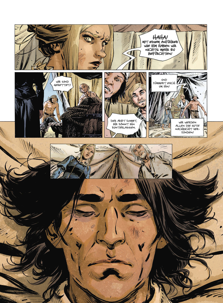 Weitere Ansicht: 1629, oder die erschreckende Geschichte der Schiffbrüchigen der Jakarta. Band 2 (limitierte Vorzugsausgabe) | Xavier Dorison