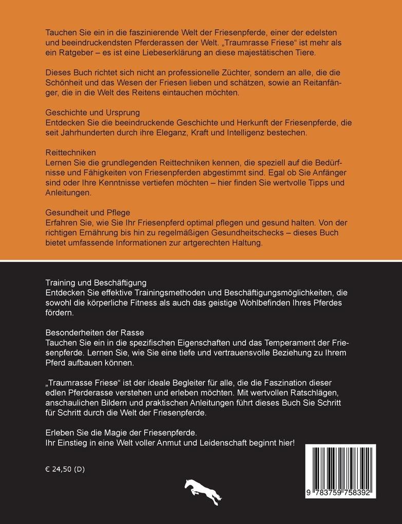 Weitere Ansicht: Traumrasse Friese | Charlotte Barley