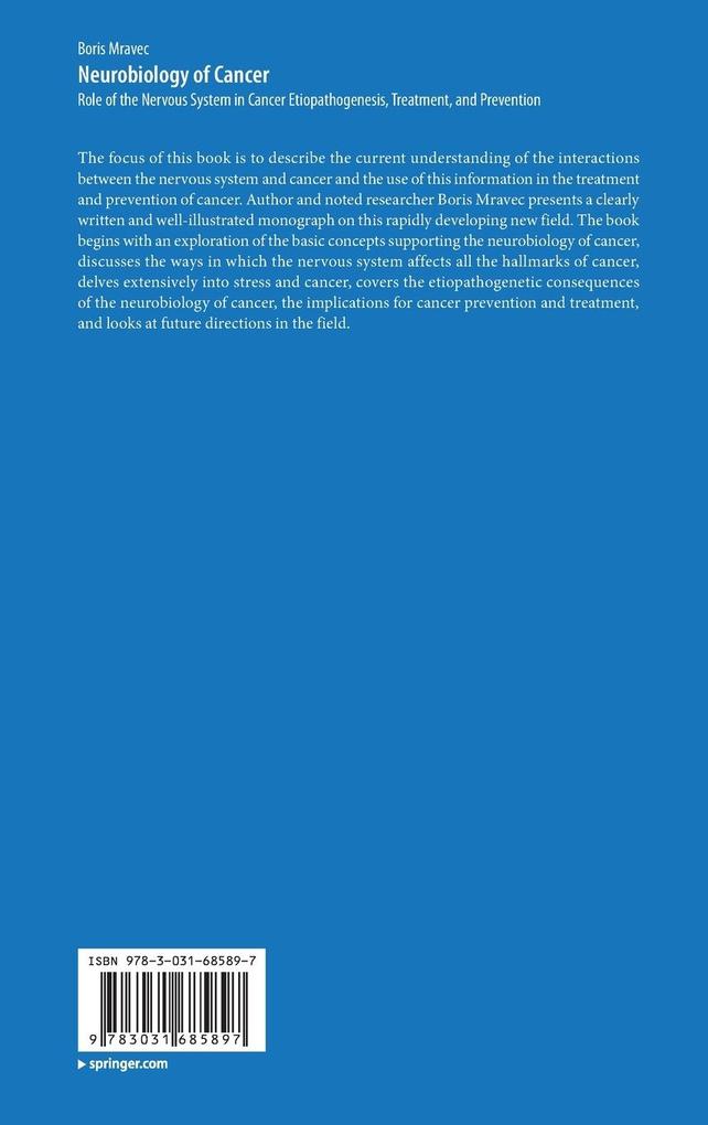 Weitere Ansicht: Neurobiology of Cancer | Boris Mravec