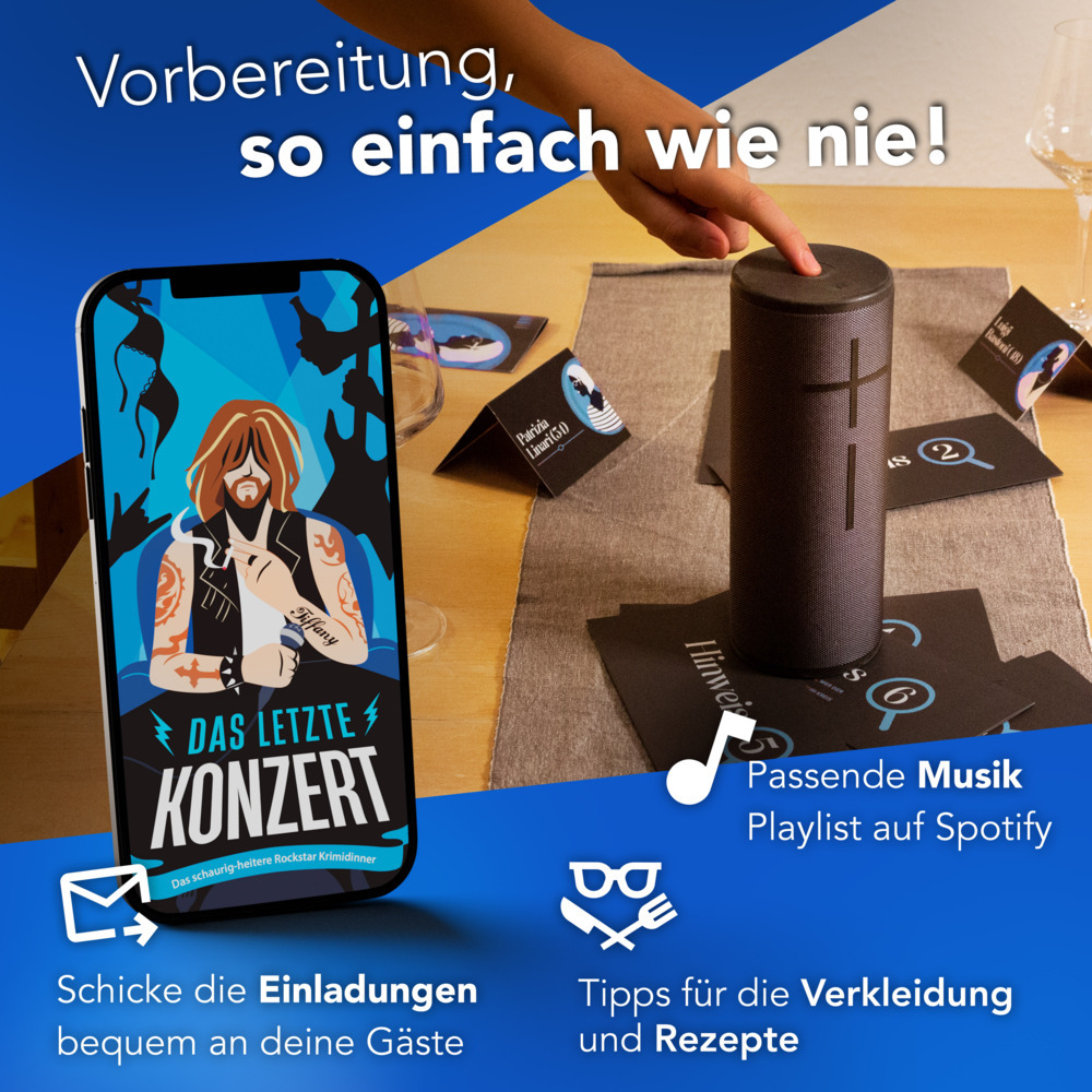 Weitere Ansicht: CRIMECASES Krimidinner: Das letzte Konzert