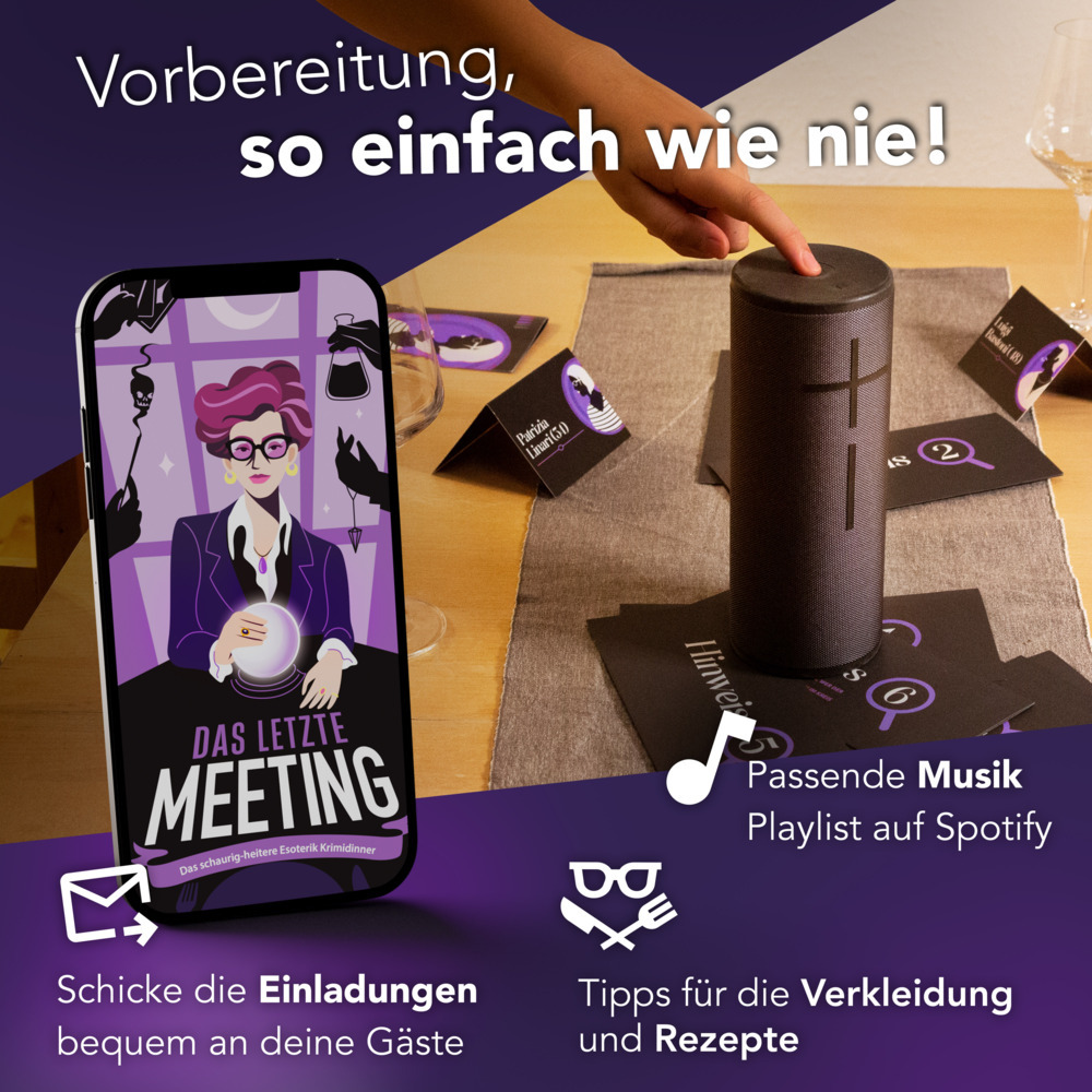 Weitere Ansicht: CRIMECASES Krimidinner: Das letzte Meeting