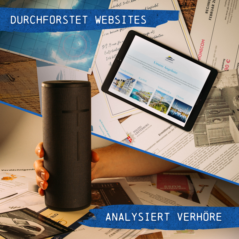 Weitere Ansicht: CRIMECASES Krimispiel: Tatort Traumschiff | Anna Müllers