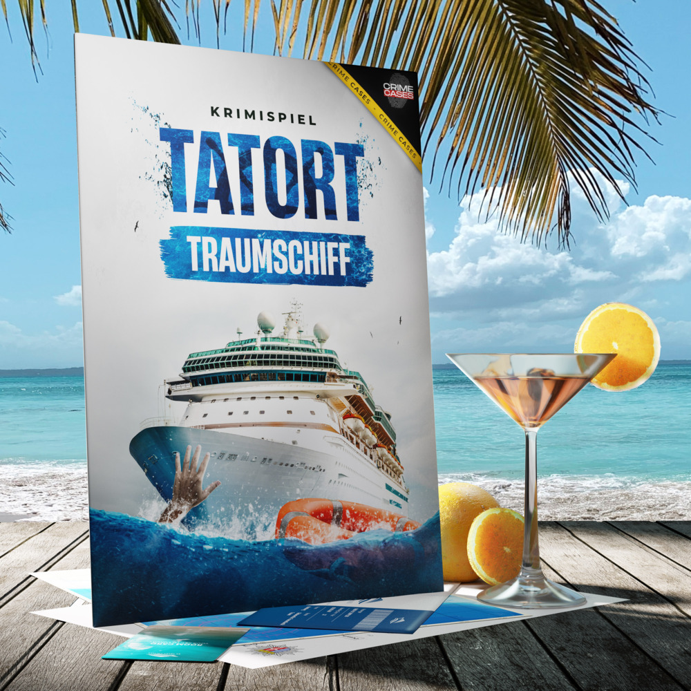 Weitere Ansicht: CRIMECASES Krimispiel: Tatort Traumschiff | Anna Müllers