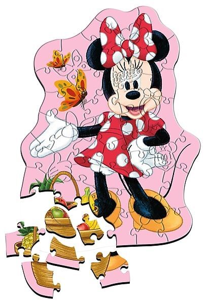 Weitere Ansicht: Holz Puzzle Junior 50 - Minnie Mouse