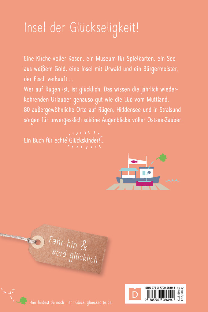 Weitere Ansicht: Glücksorte auf Rügen. Mit Hiddensee & Stralsund | Janet Lindemann