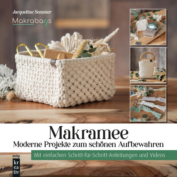 Produktbild: Makramee - Moderne Projekte zum schönen Aufbewahren | Jacqueline Sommer