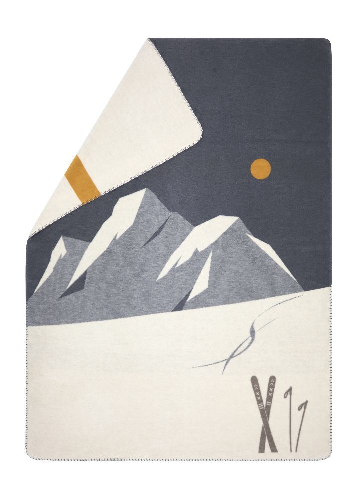 Produktbild: Wohndecke "skis & spuren" (GRS)