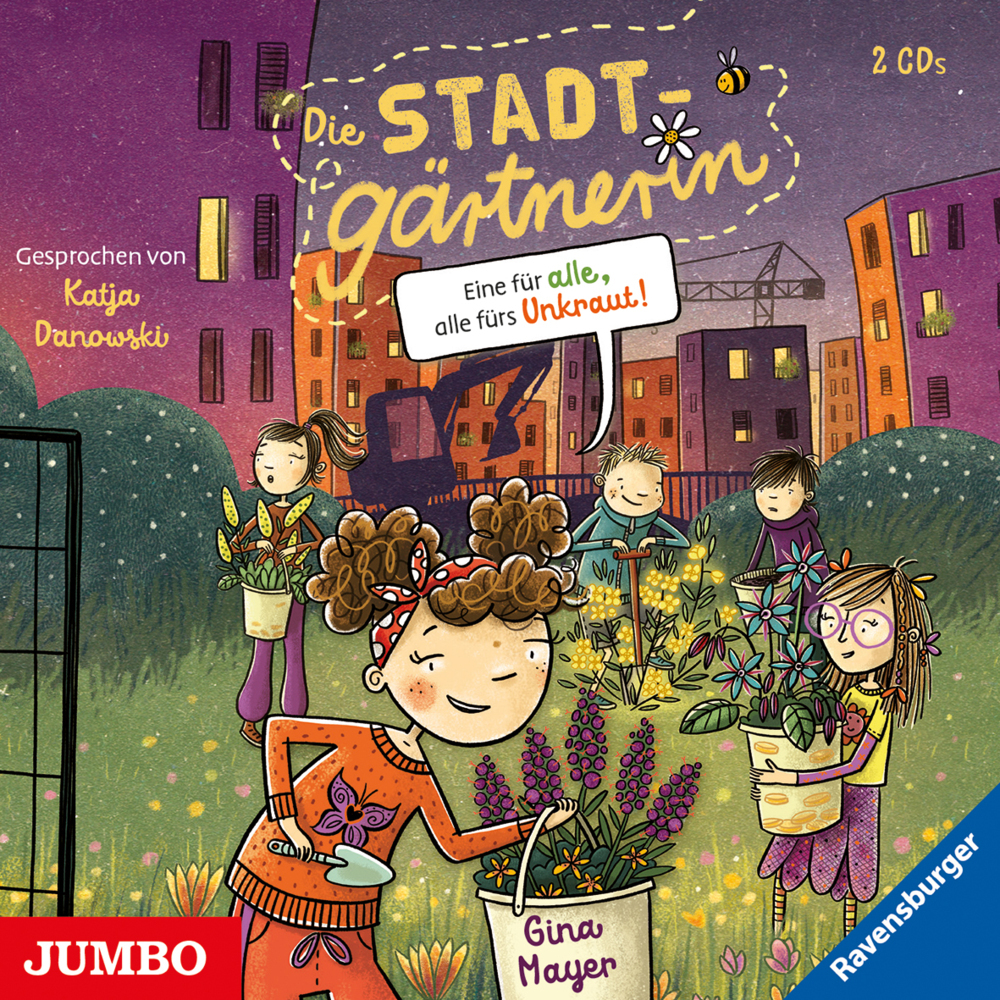 Produktbild: Die Stadtgärtnerin: Eine für Alle, Alle fürs Unkra, 2 Audio-CD | Gina Mayer