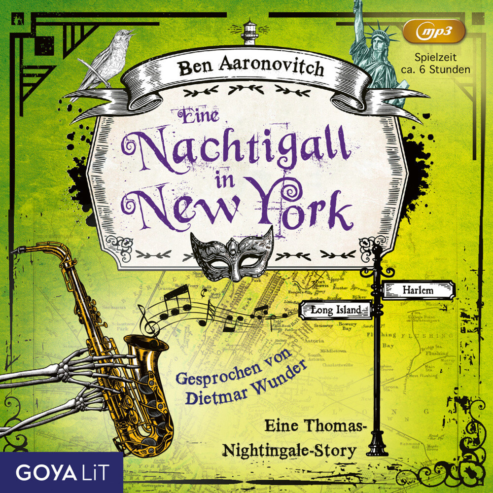 Produktbild: Eine Nachtigall In New York, 1 Audio-CD | Ben Aaronovitch