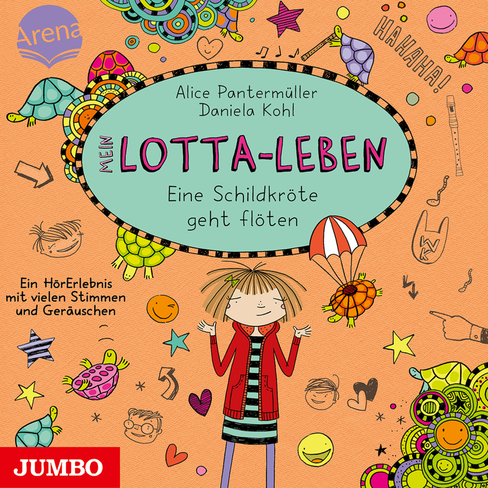 Produktbild: Mein Lotta-Leben: Eine Schildkröte geht Flöten, 1 Audio-CD | Alice Pantermüller