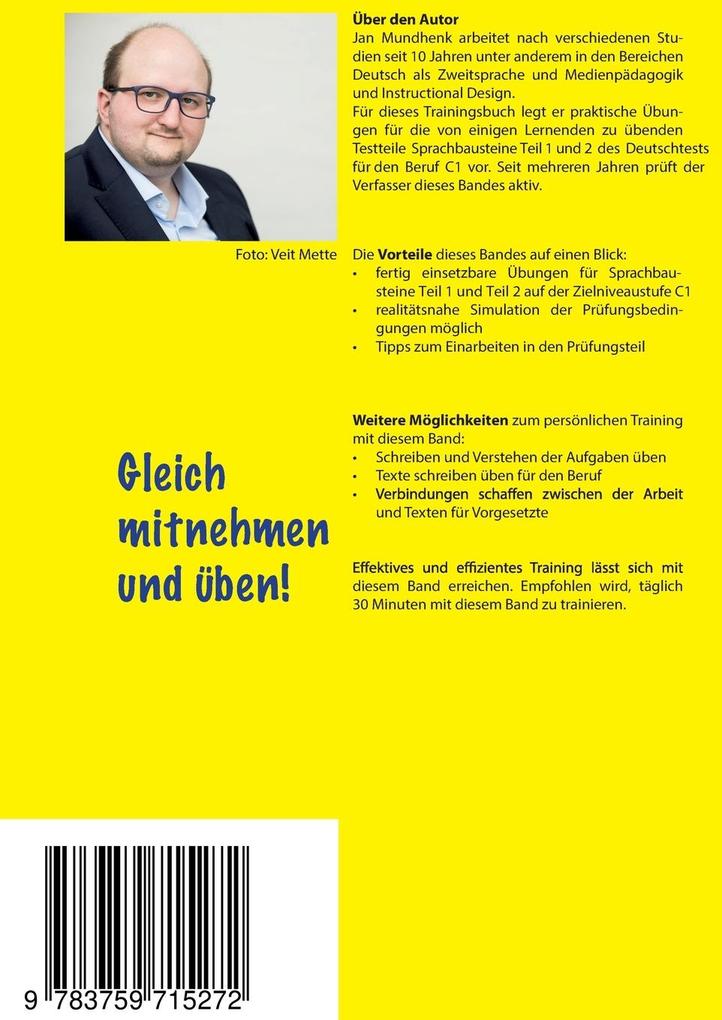 Weitere Ansicht: Fit werden für den Deutsch-Test für Berufssprachkurse C1: Sprachbausteine | Jan Mundhenk