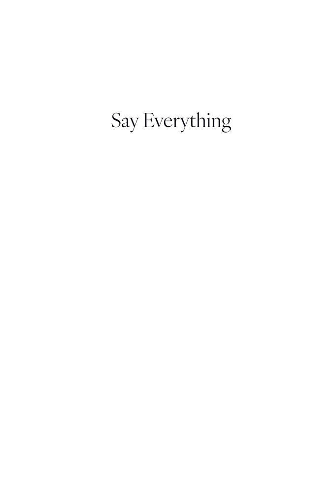 Weitere Ansicht: Say Everything | Ione Skye
