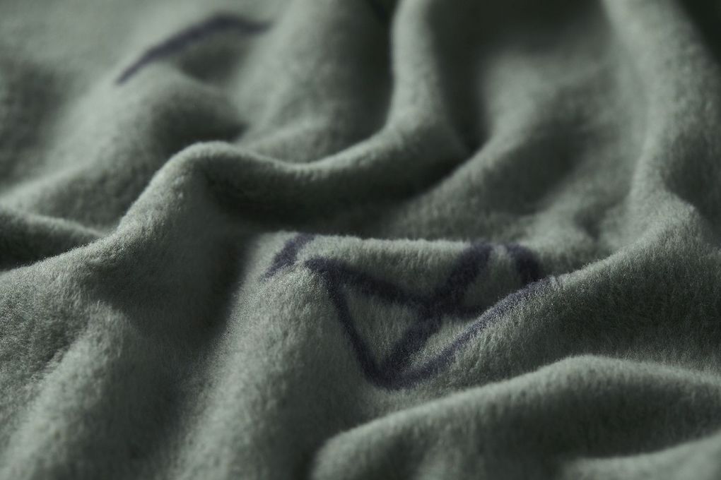 Weitere Ansicht: Wohndecke "Schön hier" (GRS)