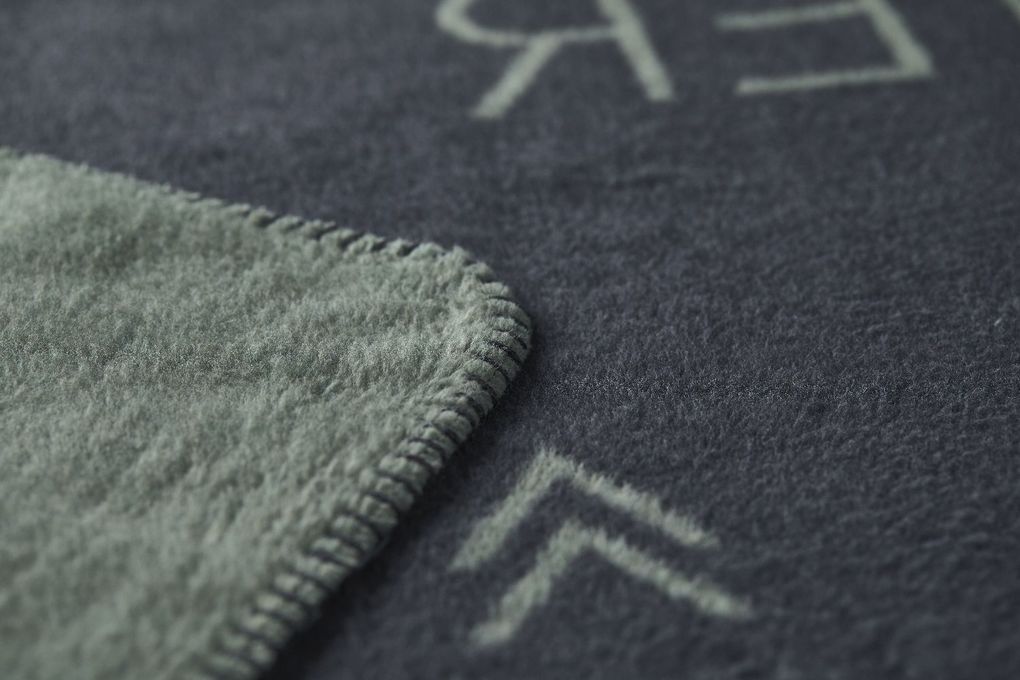 Weitere Ansicht: Wohndecke "Schön hier" (GRS)