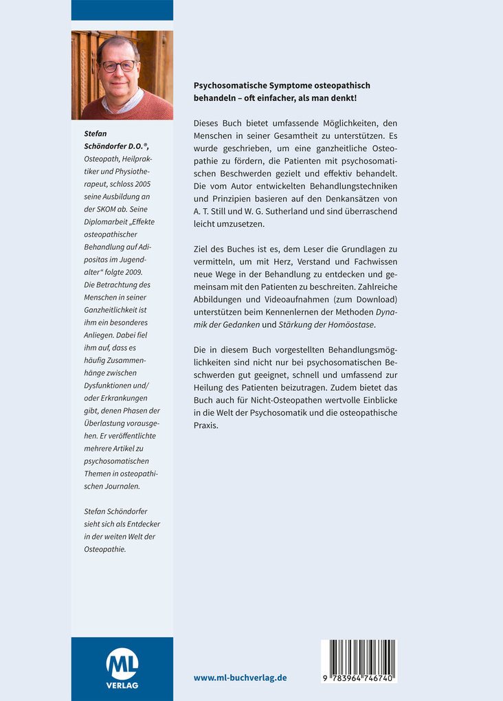 Weitere Ansicht: Osteopathie und Psychosomatik | Stefan Schöndorfer
