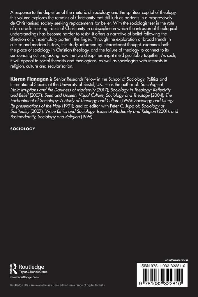 Weitere Ansicht: A Sociology of Seeking | Kieran Flanagan