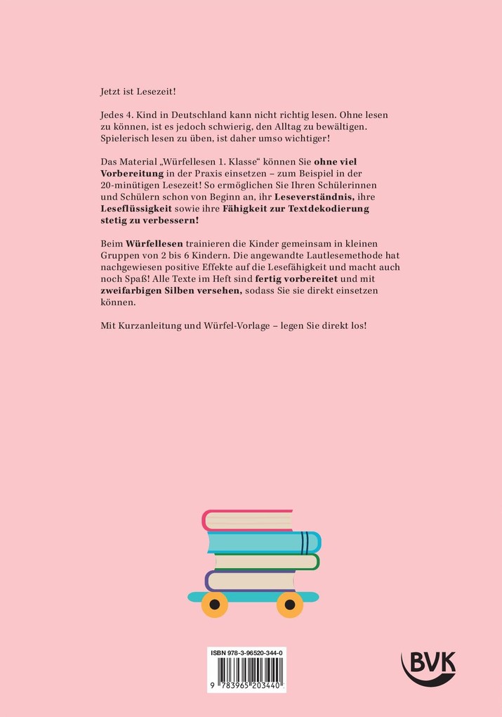 Weitere Ansicht: Würfellesen - 1. Klasse | Maria Schmetz