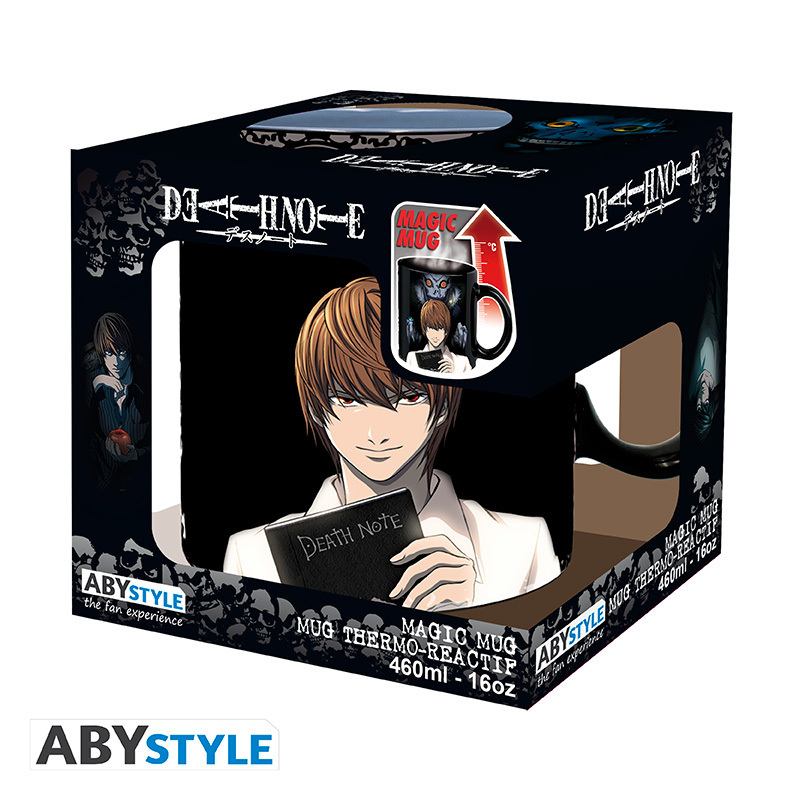Weitere Ansicht: DEATH NOTE - Mug Heat Change - 460 ml - Kira & L - cardboard box