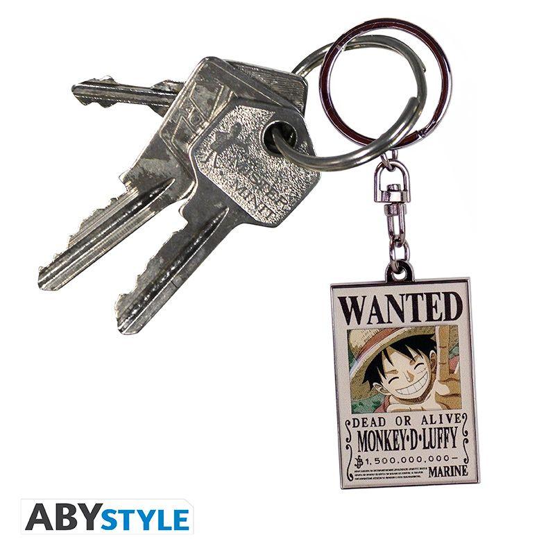 Weitere Ansicht: ONE PIECE - Keychain "Wanted Luffy"