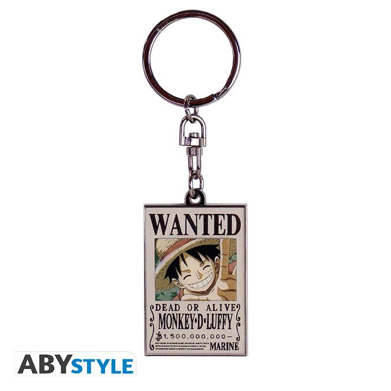Weitere Ansicht: ONE PIECE - Keychain "Wanted Luffy"