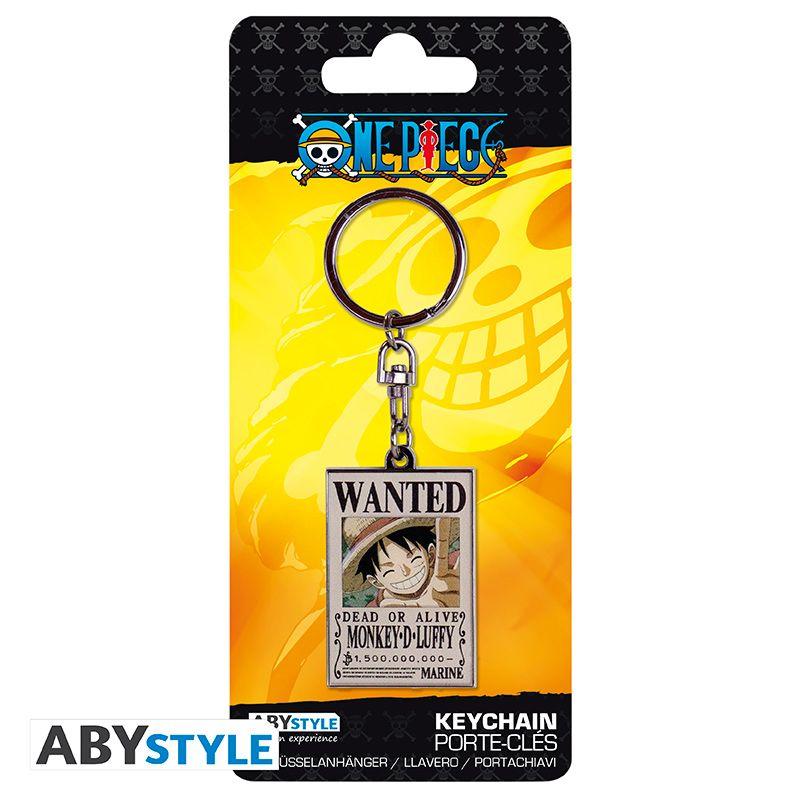 Weitere Ansicht: ONE PIECE - Keychain "Wanted Luffy"