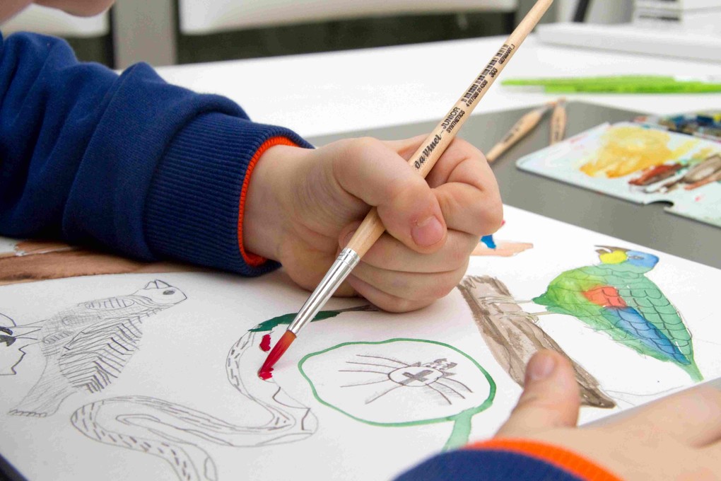Weitere Ansicht: da Vinci Pinsel Junior Synthetics rund, Serie 303 Gr. 10