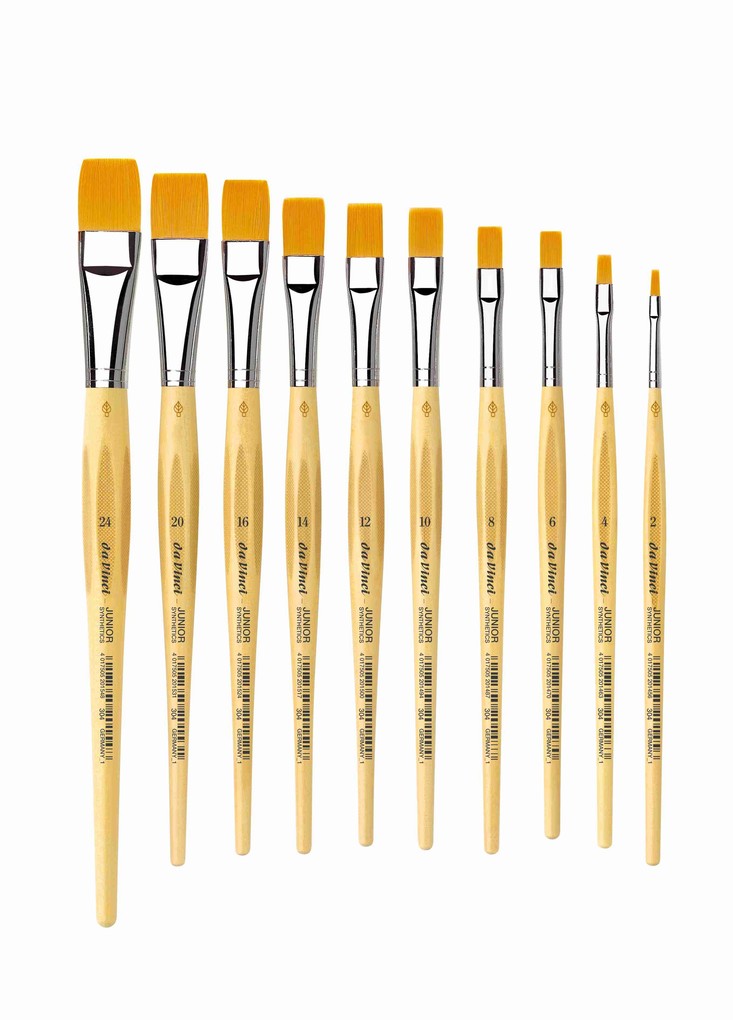 Weitere Ansicht: da Vinci Pinsel Junior Synthetics flach, Serie 304 Gr. 24