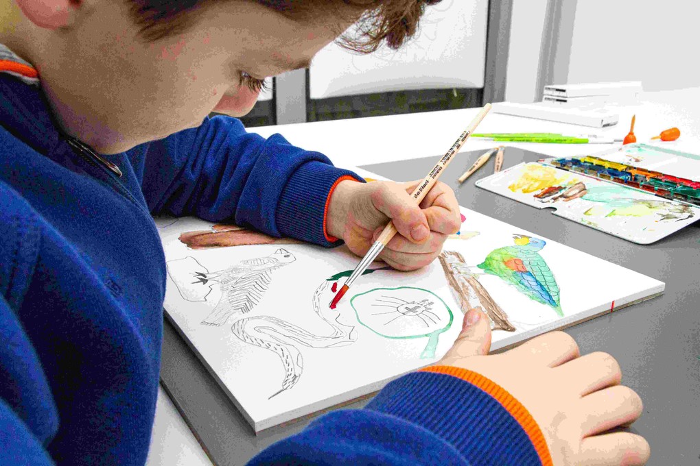 Weitere Ansicht: da Vinci Pinsel Junior Synthetics rund, Serie 303 Gr. 1