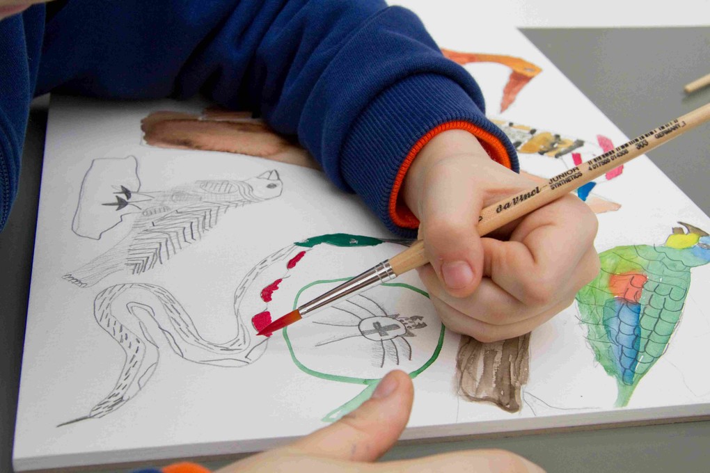 Weitere Ansicht: da Vinci Pinsel Junior Synthetics rund, Serie 303 Gr. 1