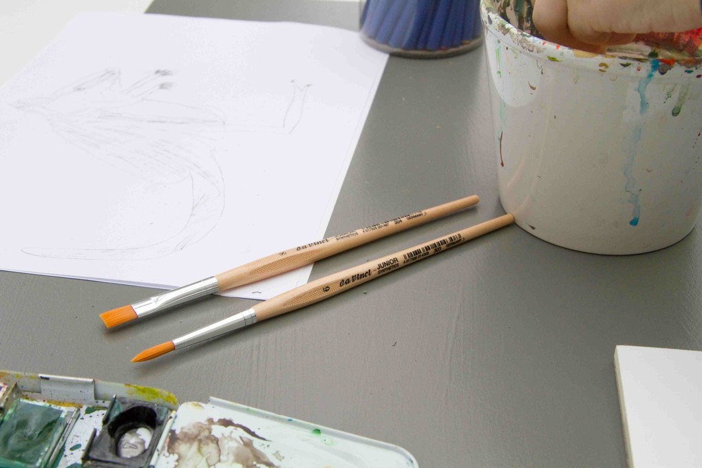 Weitere Ansicht: da Vinci Pinsel Junior Synthetics rund, Serie 303 Gr. 1