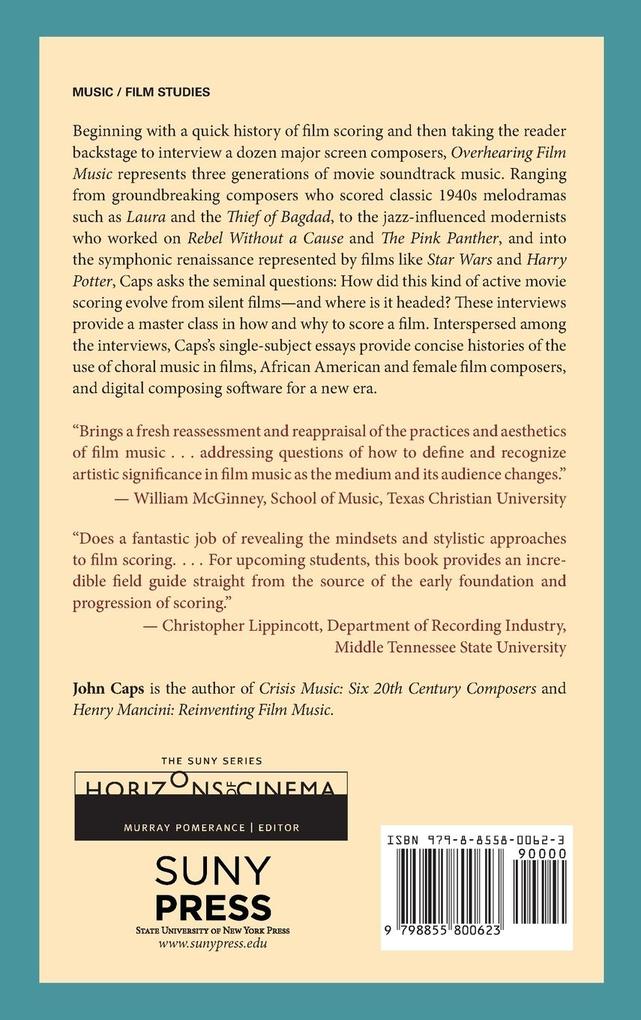 Weitere Ansicht: Overhearing Film Music | John Caps