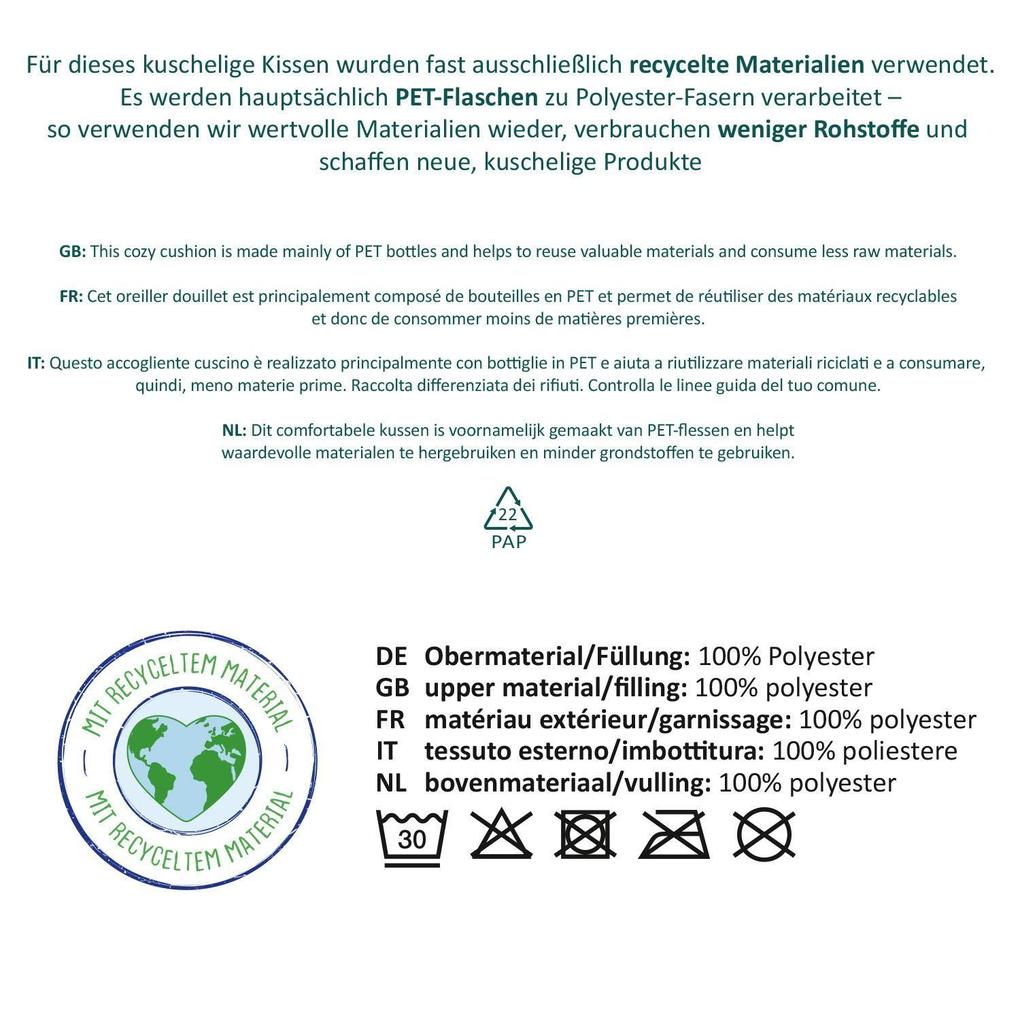 Weitere Ansicht: Plüschkissen Motiv Mama