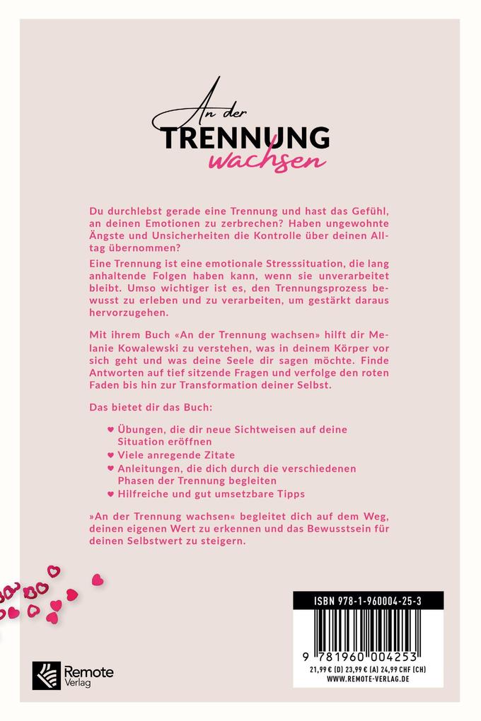 Weitere Ansicht: An der Trennung wachsen | Melanie Kowalewski