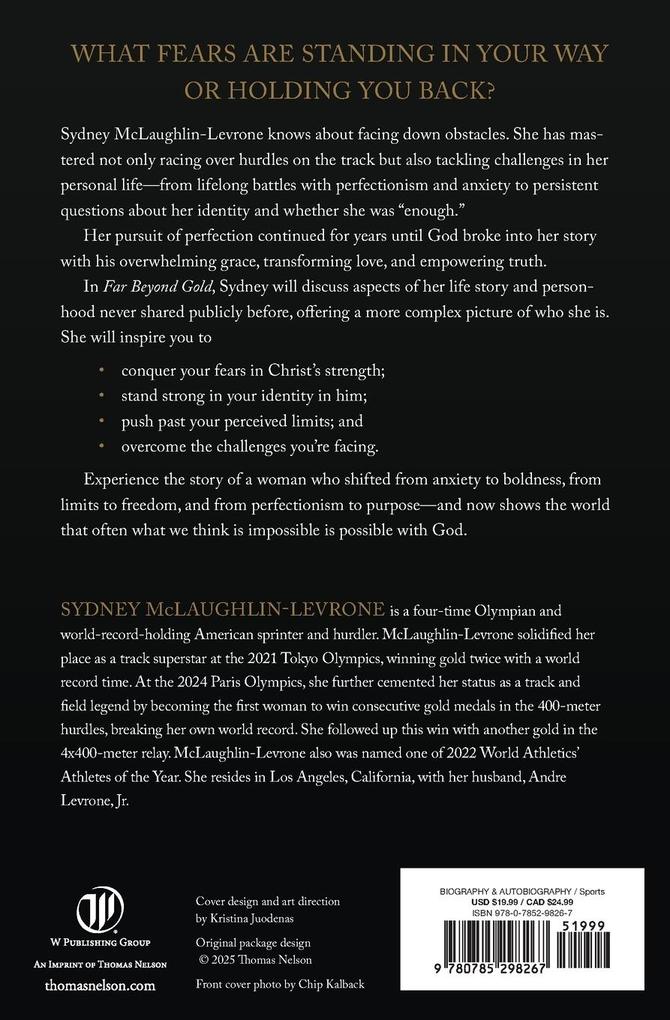 Weitere Ansicht: Far Beyond Gold | Sydney McLaughlin