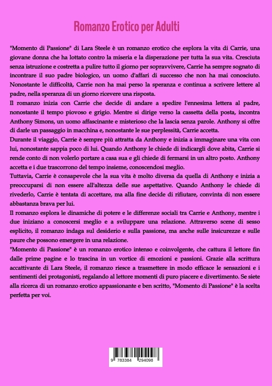 Weitere Ansicht: Momento di Passione | Lara Steele