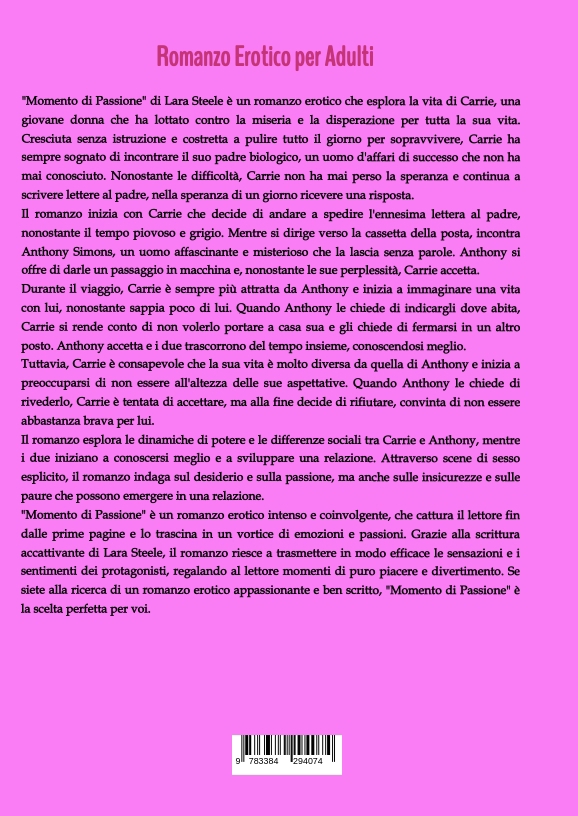 Weitere Ansicht: Momento di Passione | Lara Steele