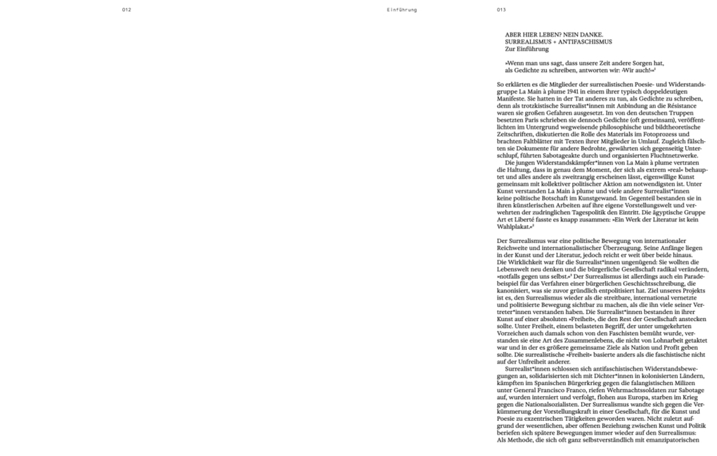 Weitere Ansicht: Surrealismus + Antifaschismus - eine Anthologie. Der Katalog zur preisgekrönten Ausstellung im Münchner Lenbachhaus. AICA-Auszeichnung "Besondere Ausstellung" | magma design studio