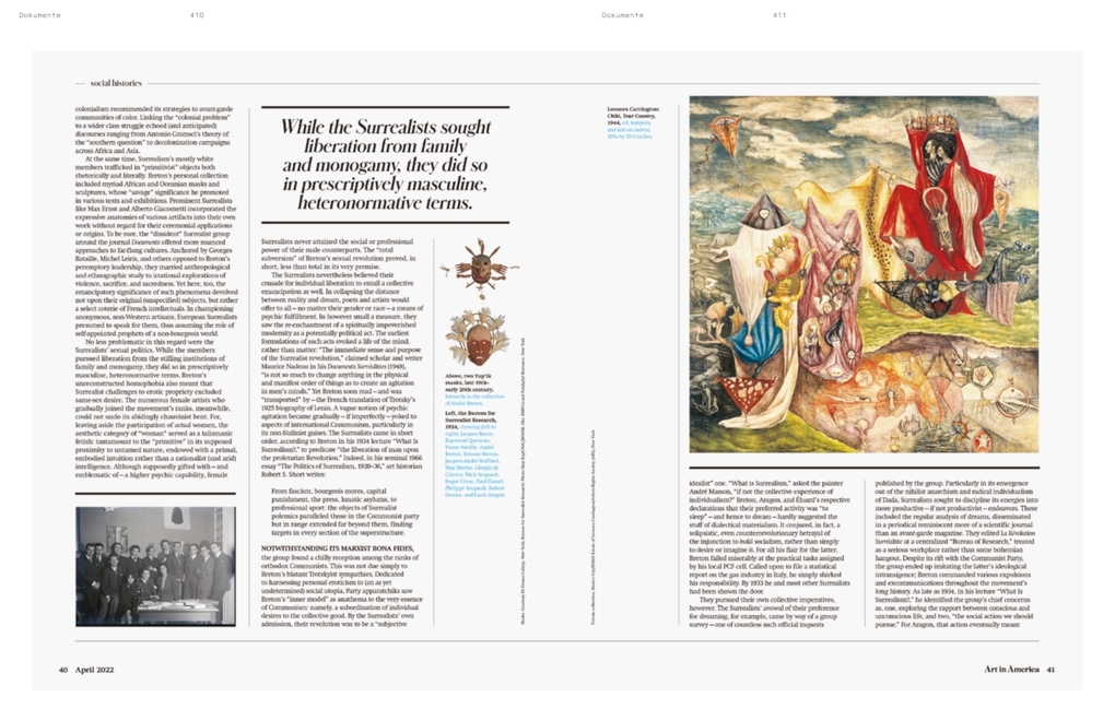 Weitere Ansicht: Surrealismus + Antifaschismus - eine Anthologie. Der Katalog zur preisgekrönten Ausstellung im Münchner Lenbachhaus. AICA-Auszeichnung "Besondere Ausstellung" | magma design studio